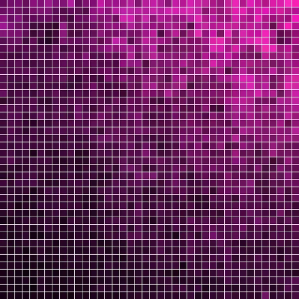 Abstract vector square pixel mosaic background — Stock Vector