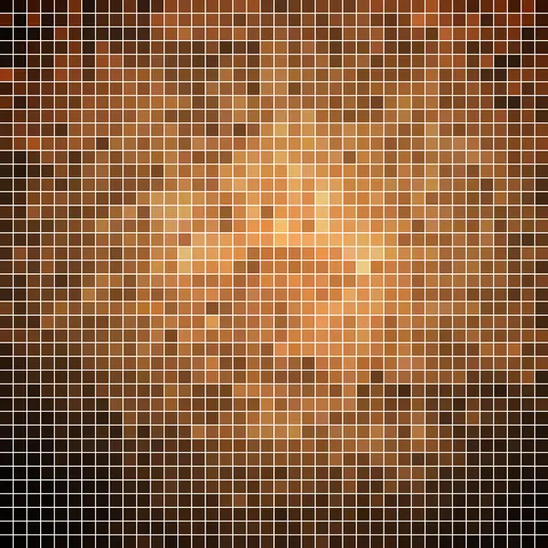 Abstract vector square pixel mosaic background — Stock Vector