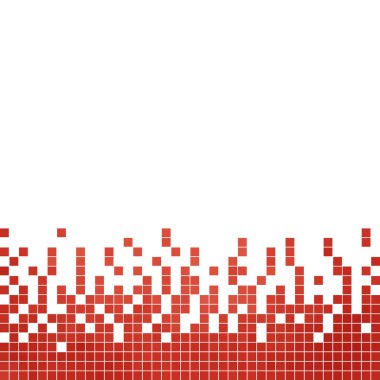 soyut vektör kare piksel mozaik arka plan