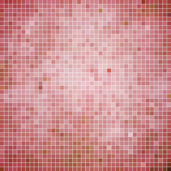 Abstract vector square pixel mosaic background — Stock Vector