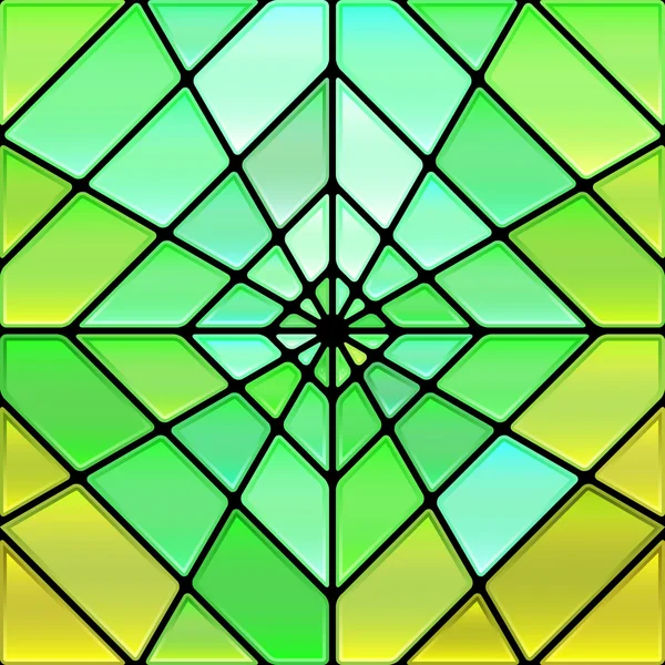 Vector abstracto manchado de vidrio mosaico de fondo — Archivo Imágenes Vectoriales