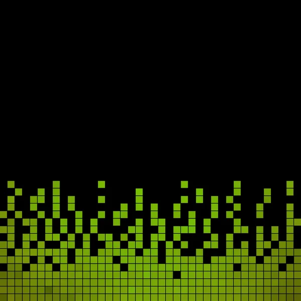 Vector abstracto pixel cuadrado mosaico fondo — Vector de stock