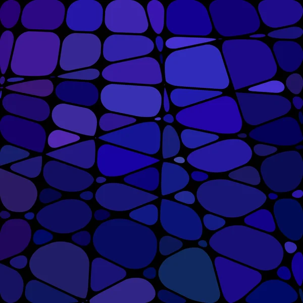 Abstracte vector glas-in-lood mozaïek achtergrond — Stockvector