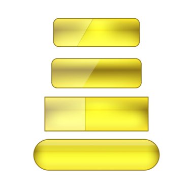 vektör web düğme kümesi