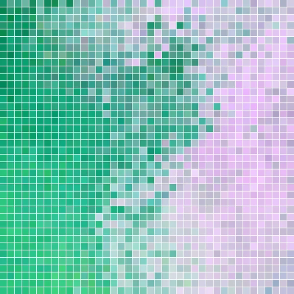 Astratto vettore quadrato pixel mosaico sfondo — Vettoriale Stock