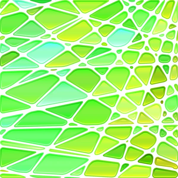 Abstracte vector glas-in-lood mozaïek achtergrond — Stockvector