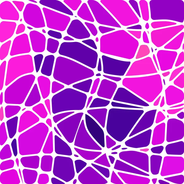 Vector abstracto manchado de vidrio mosaico de fondo — Vector de stock