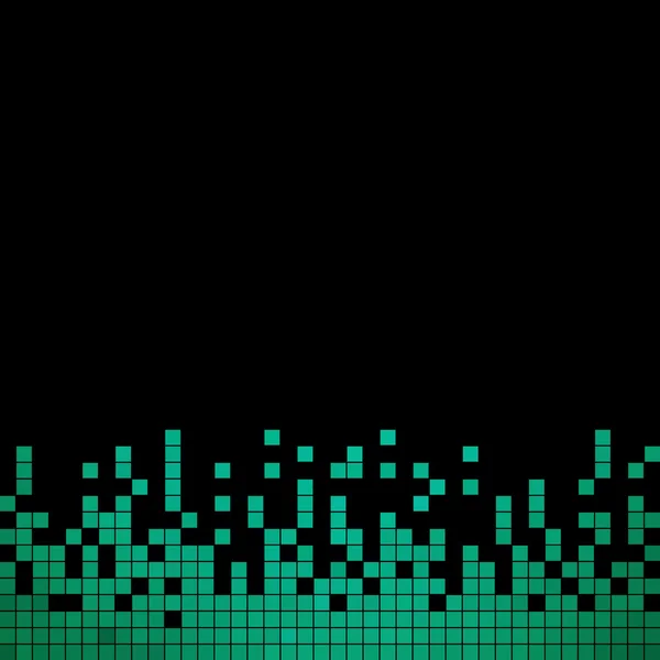 Abstrakt vektor fyrkantiga pixlar mosaik bakgrund — Stock vektor