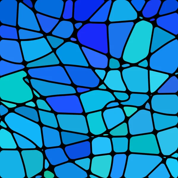 Vector abstracto manchado de vidrio mosaico de fondo — Archivo Imágenes Vectoriales