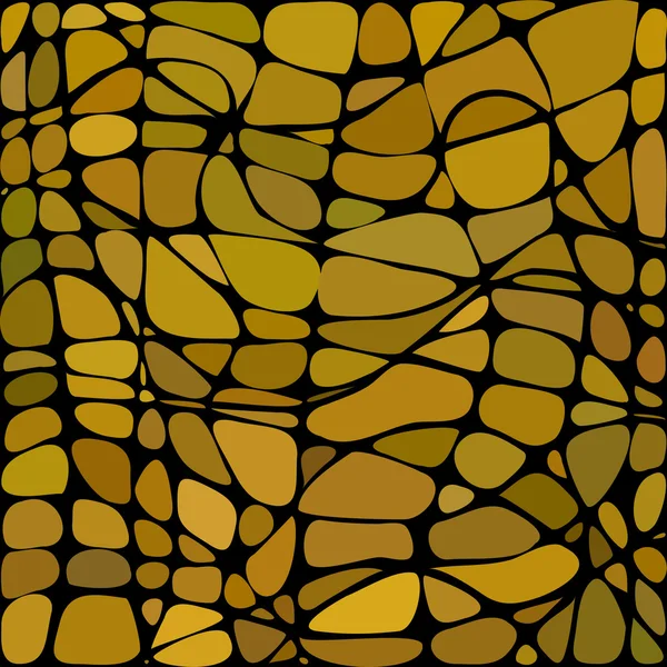 Abstracte vector glas-in-lood mozaïek achtergrond — Stockvector