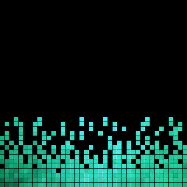 Vector abstracto pixel cuadrado mosaico fondo — Archivo Imágenes Vectoriales