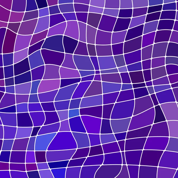 彩色玻璃马赛克背景 紫色和紫色 — 图库矢量图片