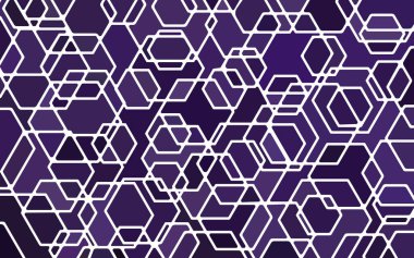 soyut vektör boyalı cam mozaik arkaplan - mor ve mor