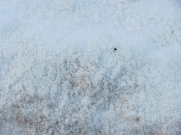 Фон Грязный Весенний Тающий Снег — стоковое фото