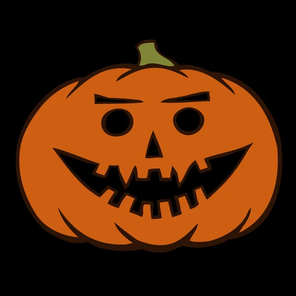 Kézzel rajzolt jack-o-lantern — Stock Vector