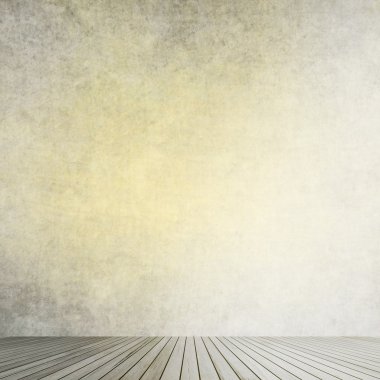 Grunge boş odası iç