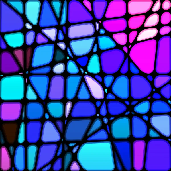 Abstrakt målat glas mosaik bakgrund — Stock vektor