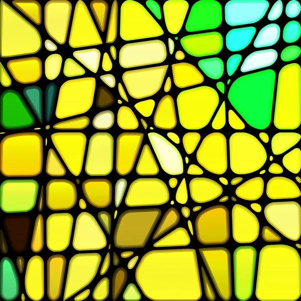 Astratto vetro colorato sfondo mosaico — Vettoriale Stock