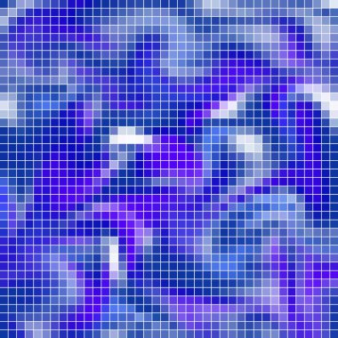 Soyut kare piksel mozaik arkaplanı