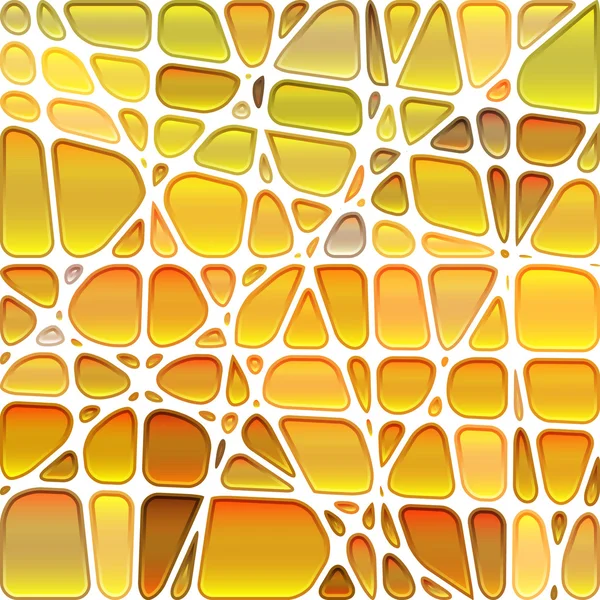 抽象的なステンド グラス モザイクの背景 — ストックベクタ