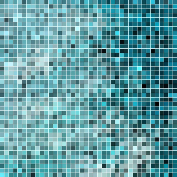 Astratto quadrato pixel mosaico sfondo — Vettoriale Stock