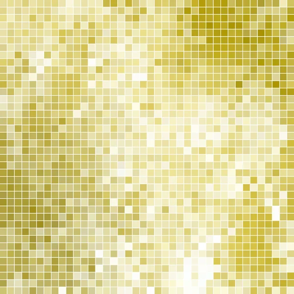 Astratto quadrato pixel mosaico sfondo — Vettoriale Stock