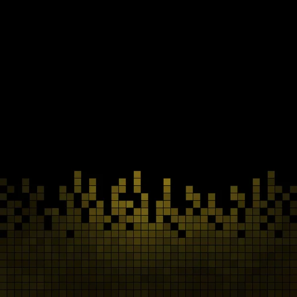 Abstrakt fyrkantig pixel mosaik bakgrund — Stock vektor