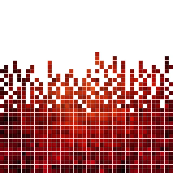 Abstract square pixel mosaic background — Stock Vector