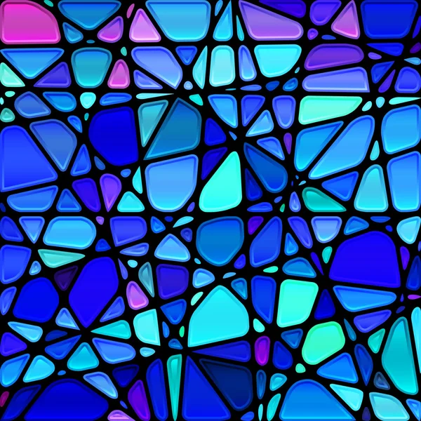 Abstrakte Glasmalerei Mosaik Hintergrund — Stockvektor
