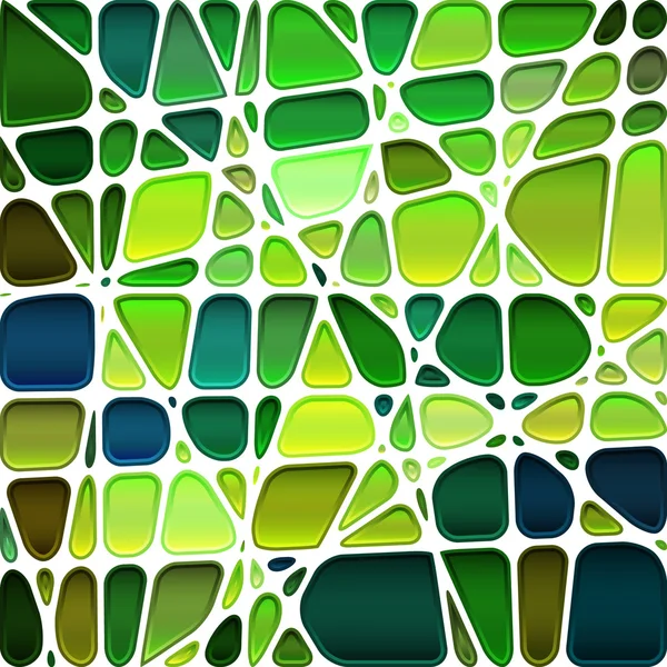 Abstrato fundo mosaico de vidro manchado — Vetor de Stock