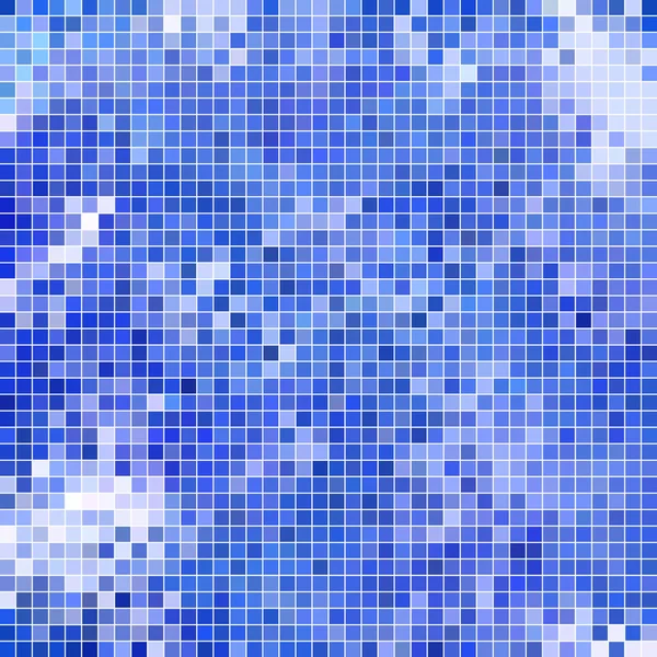 Abstract square pixel mosaic background — Stock Vector