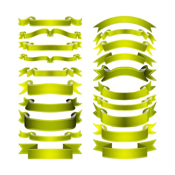 Векторные ленты — стоковый вектор