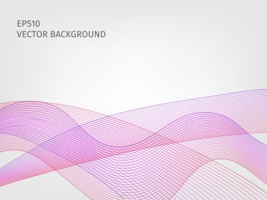 Soyut dalgalı satır arkaplanı