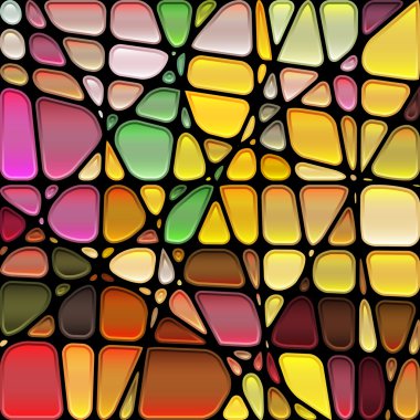 vitray mozaik arka plan