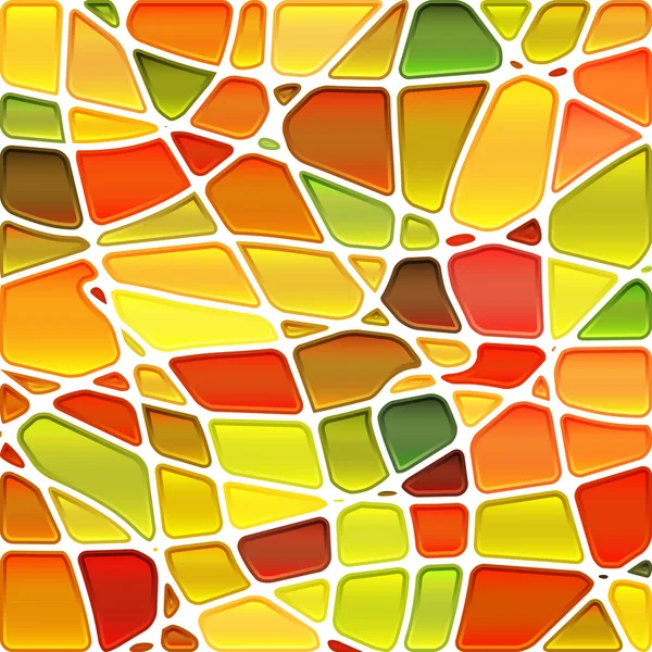 Абстрактный витраж мозаики — стоковый вектор