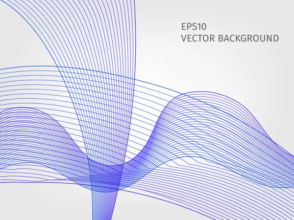 アブストラクト手線背景 — ストックベクタ