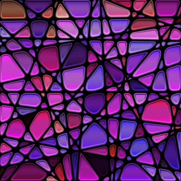 Fondo abstracto de mosaico de vidrieras — Vector de stock