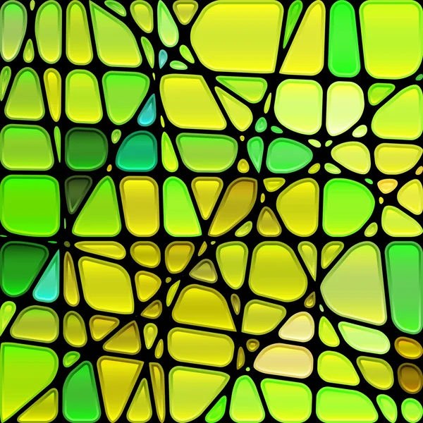 Astratto vetro colorato sfondo mosaico — Vettoriale Stock