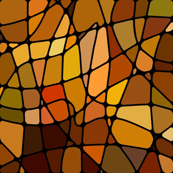 抽象的彩绘玻璃马赛克背景 — 图库矢量图片