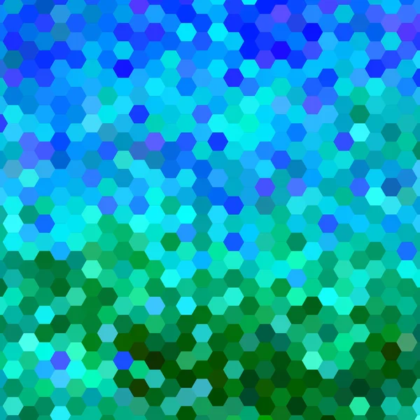 Abstrakter geometrischer Sechseck-Hintergrund — Stockvektor