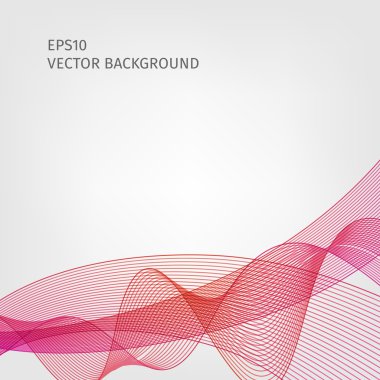 Soyut dalgalı satır arkaplanı