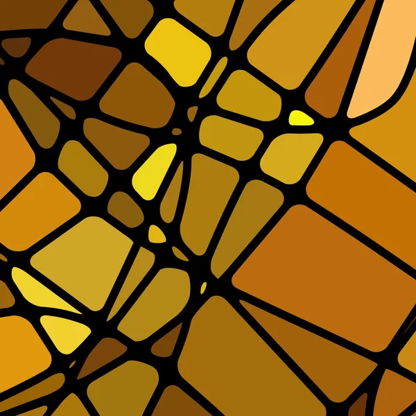 Fondo abstracto de mosaico de vidrieras — Vector de stock