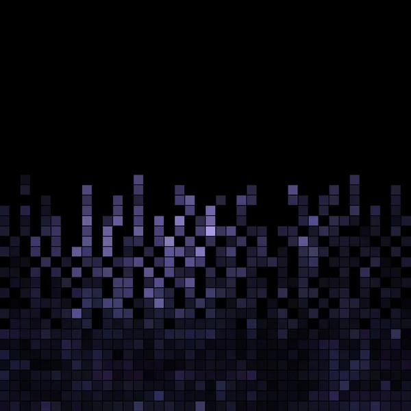 Abstrakte quadratische Pixel Mosaik Hintergrund — Stockvektor