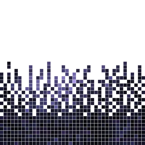 抽象的正方形像素马赛克背景 — 图库矢量图片