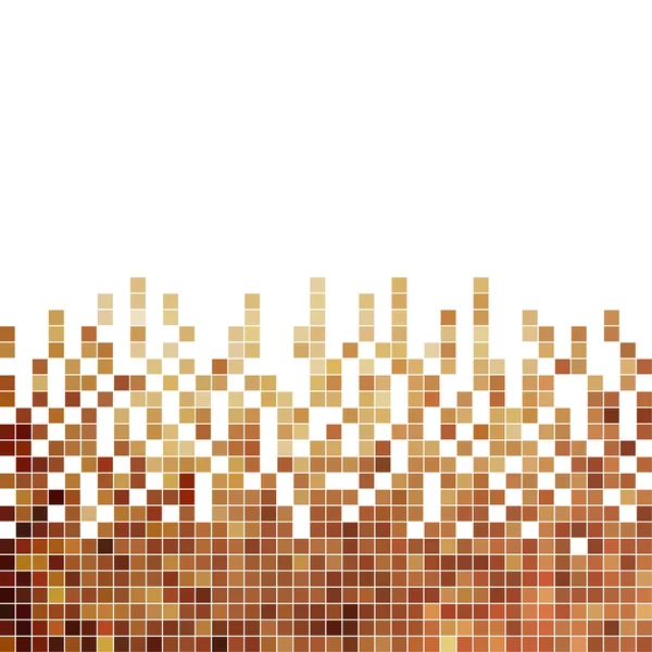 Abstract square pixel mosaic background — Stock Vector