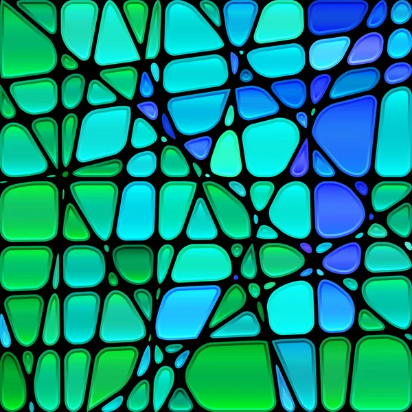 Abstract-glas mozaïek achtergrond — Stockvector