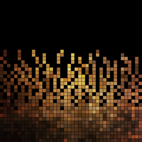 Abstract quadrado pixel mosaico fundo — Vetor de Stock