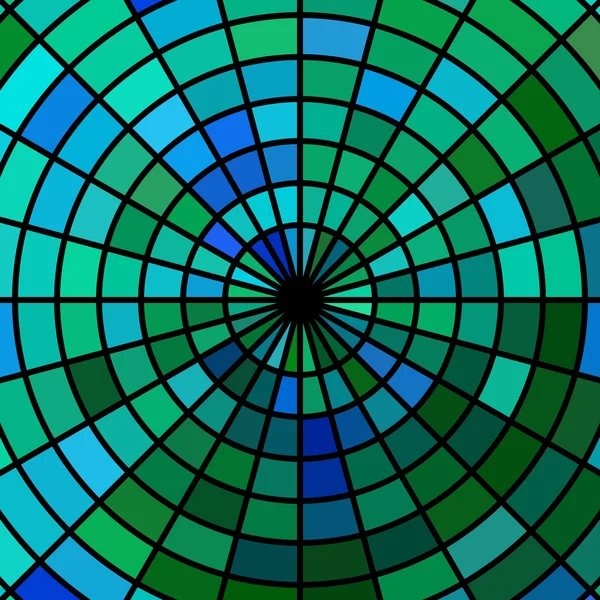Abstrait fond de mosaïque de vitrail — Image vectorielle