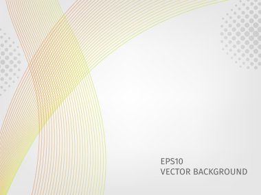 Soyut dalgalı satır arkaplanı