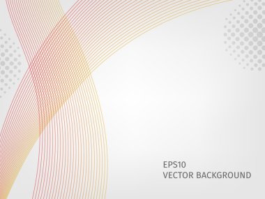 Soyut dalgalı satır arkaplanı